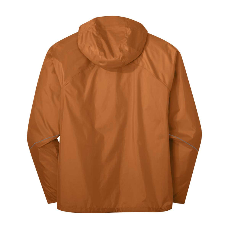Load image into Gallery viewer, outdoor research mens helium rain jacket copper 2
