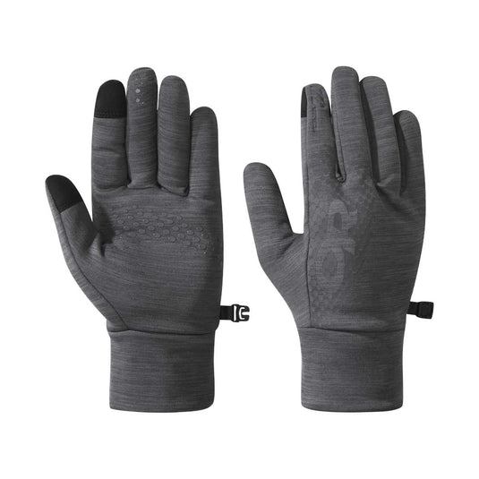 outdoor research mens vigor midweight sensor gloves charcoal heather