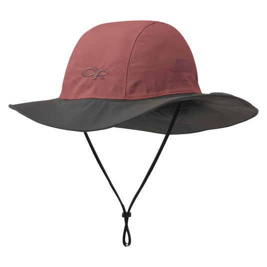 outdoor research seattle sombrero gtx waterproof hat desert dark grey