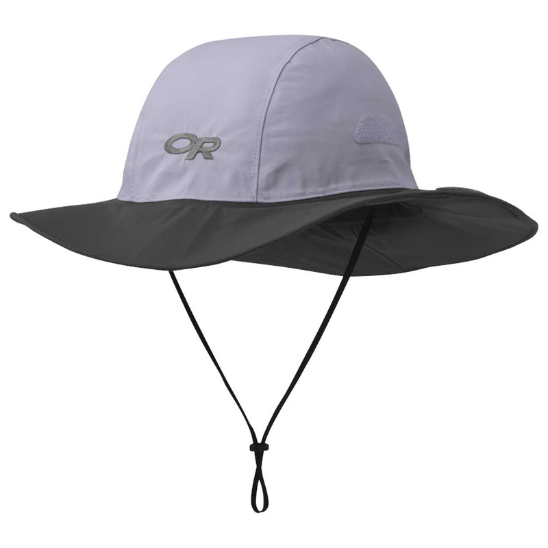 Load image into Gallery viewer, outdoor research seattle sombrero gtx waterproof hat moonstone dark grey
