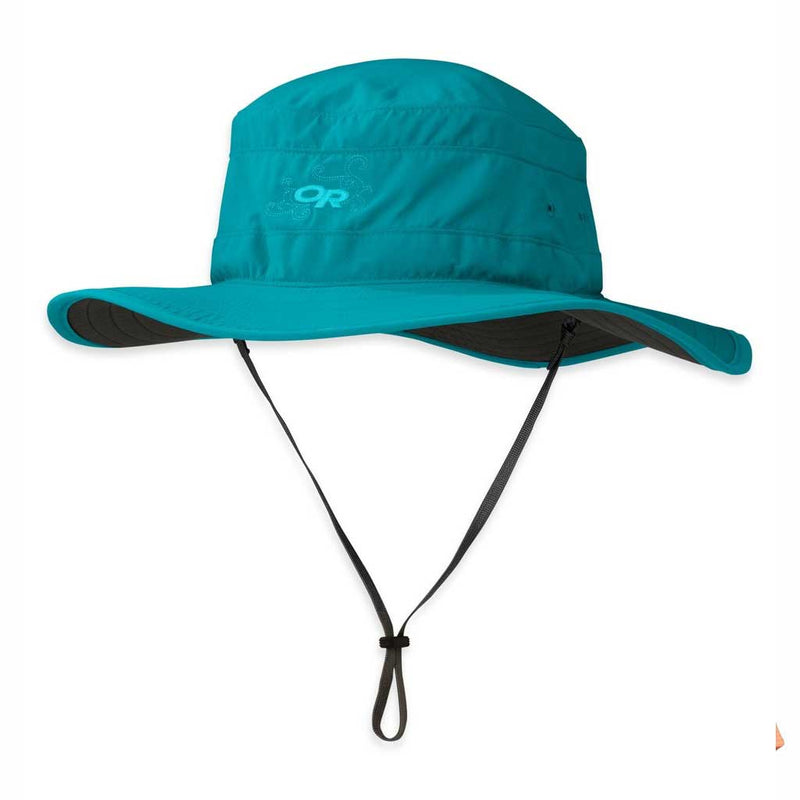 Load image into Gallery viewer, outdoor research solar roller hat womens alpine lake
