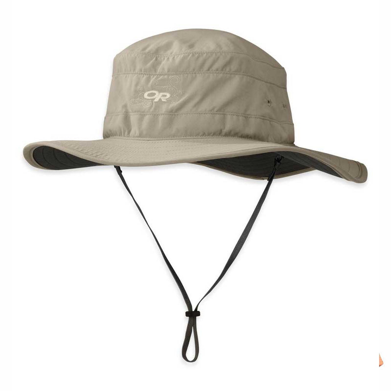 Load image into Gallery viewer, outdoor research solar roller hat womens khaki

