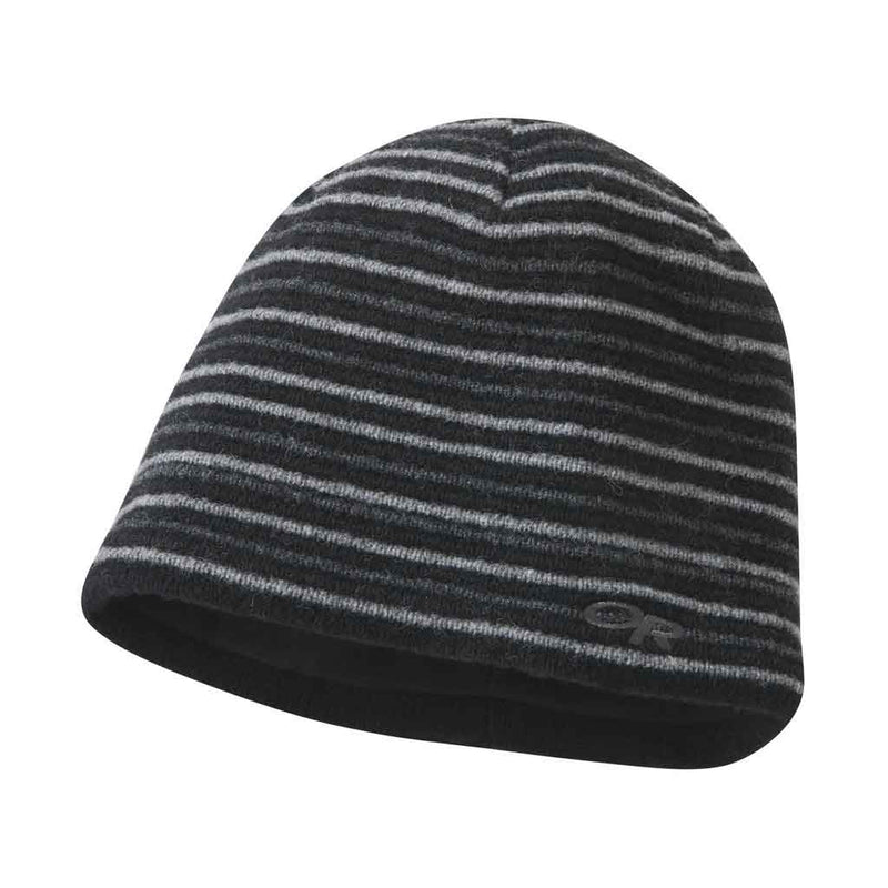 Load image into Gallery viewer, outdoor research spitsbergen hat beanie windstopper black storm
