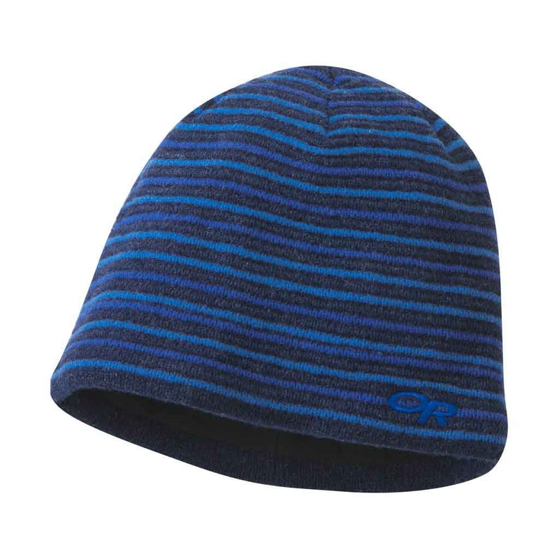 Load image into Gallery viewer, outdoor research spitsbergen hat beanie windstopper naval lapis
