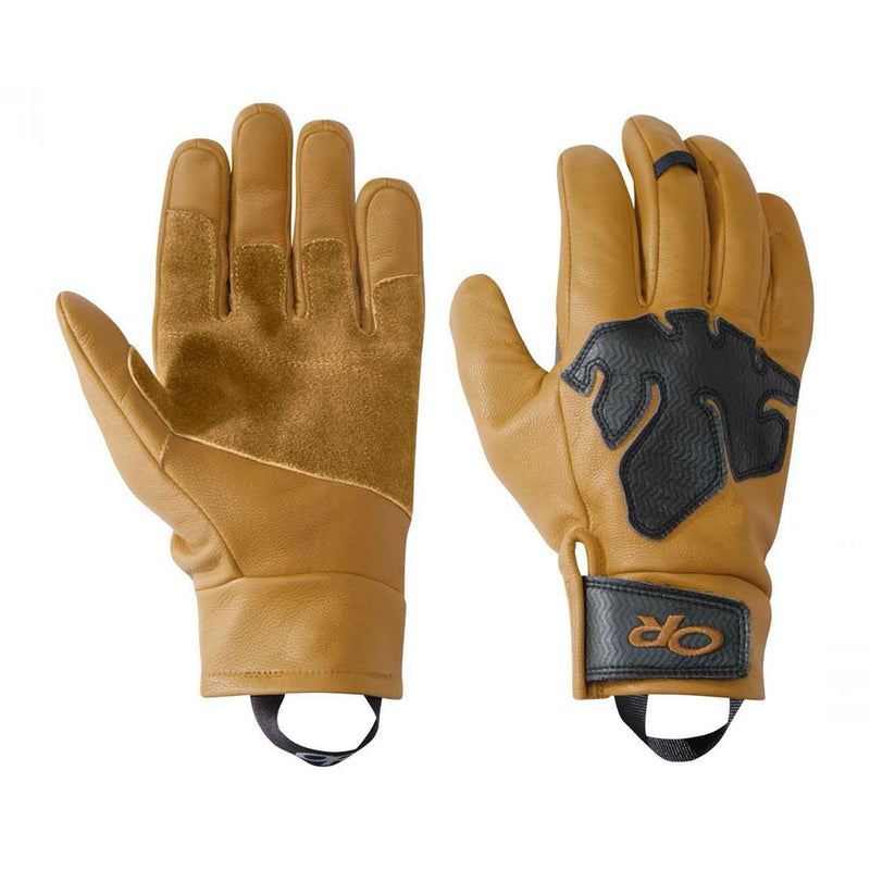 Load image into Gallery viewer, outdoor research splitter work gloves leather belay gloves

