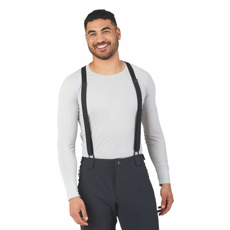 Load image into Gallery viewer, outdoor research suspenders on body 1
