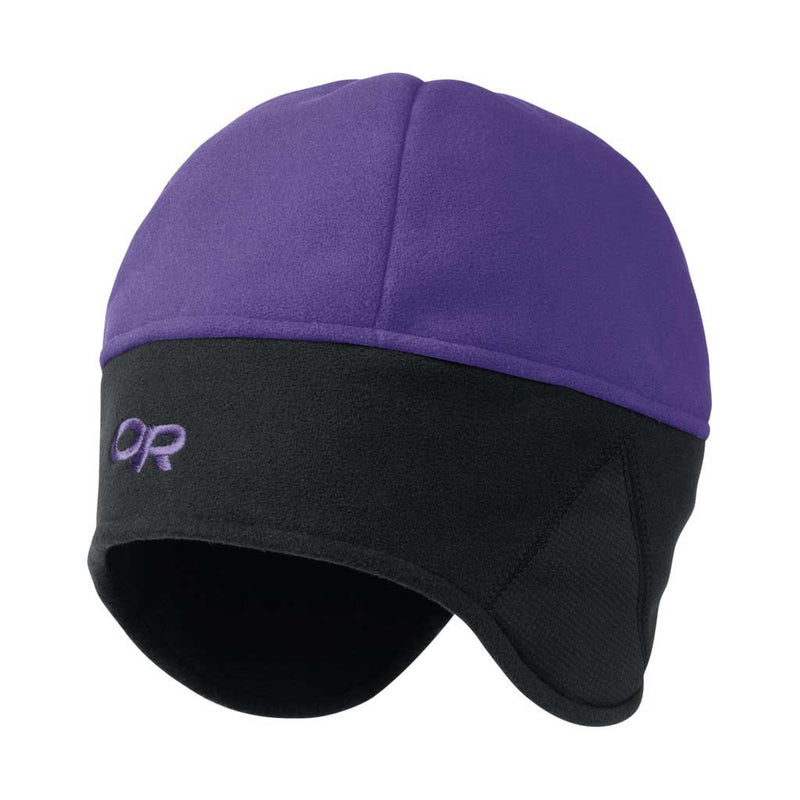 Load image into Gallery viewer, outdoor research wind warrior hat purple rain black

