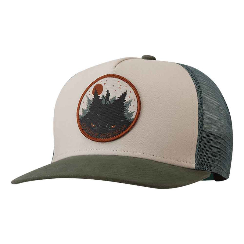 Load image into Gallery viewer, outdoor research wolfe trucker cap cypress 
