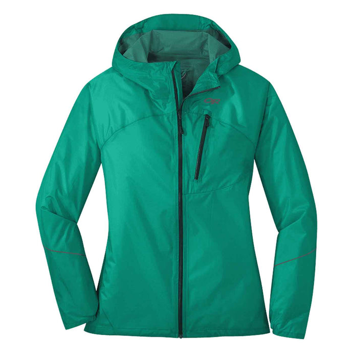 outdoor research womens helium rain jacket 2020 jade 1