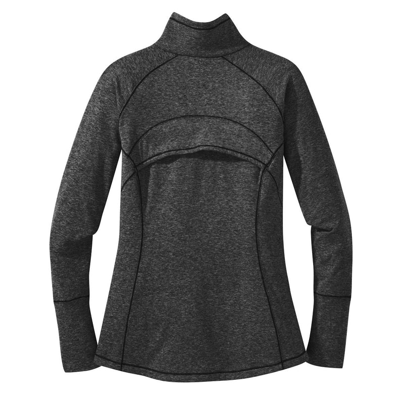 Load image into Gallery viewer, outdoor research womens melody full zip fleece jacket black heather 2 

