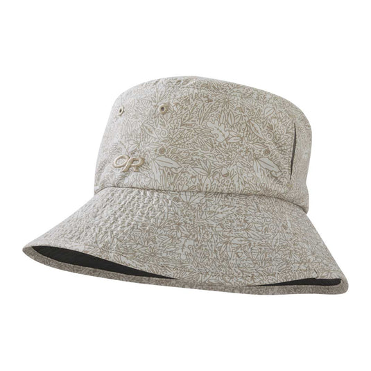 outdoor research womens printed sun bucket sand