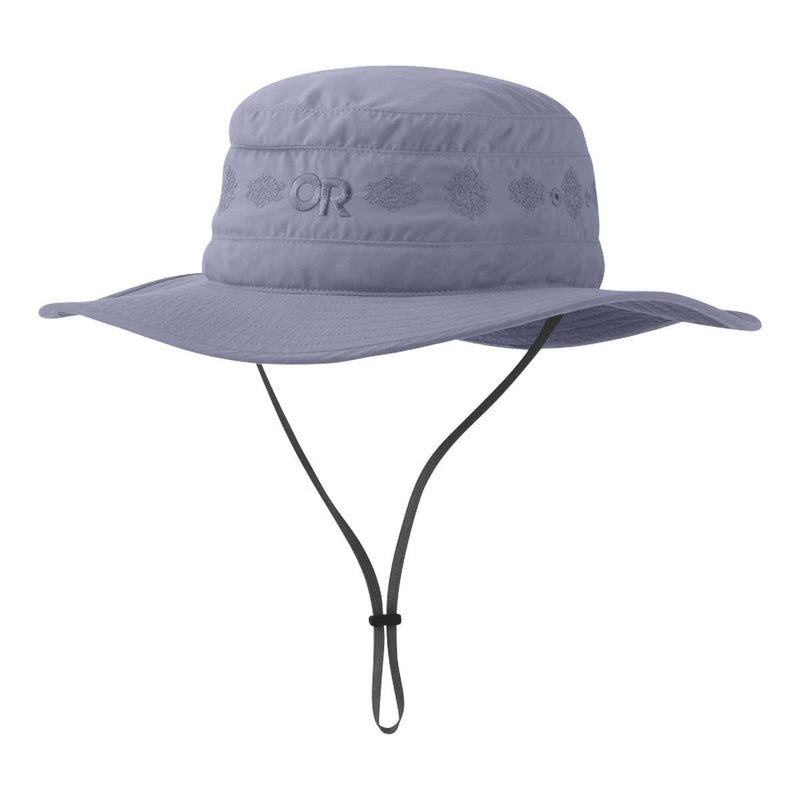 Load image into Gallery viewer, outdoor research womens solar roller sun hat haze rice embroidery
