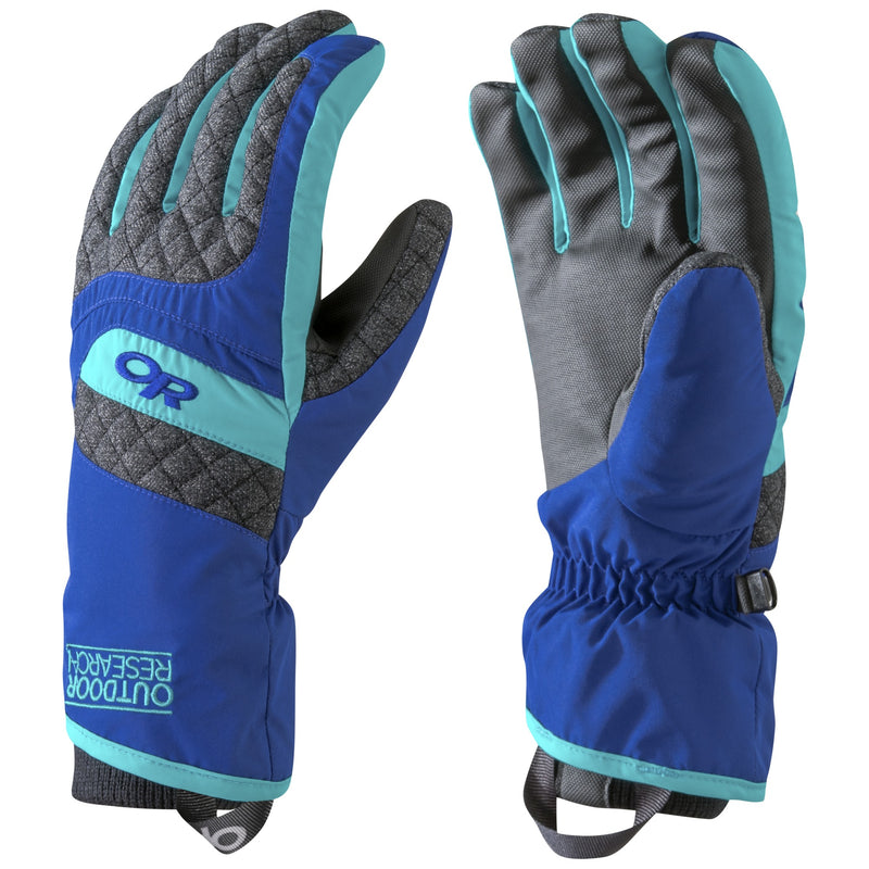 Load image into Gallery viewer, outdoor reasearch riot gloves womens baltic typhoon
