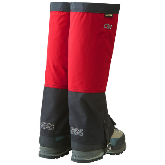 outdoor research expedition crocodile gaiters heel