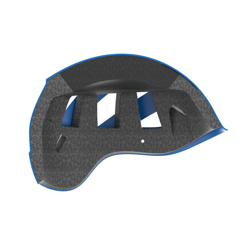 Load image into Gallery viewer, petzl boreo climbing helmet blue cross section
