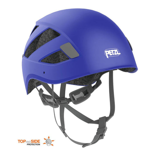 petzl boreo climbing helmet blue
