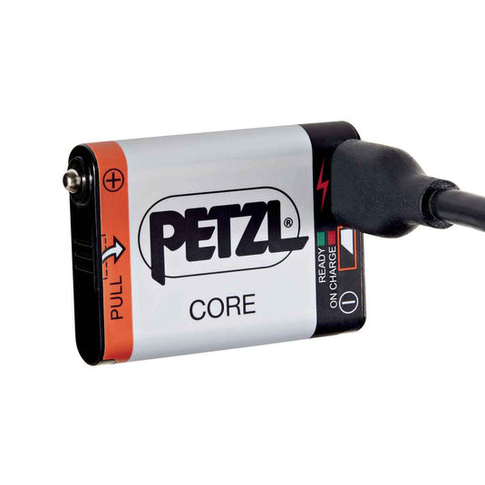 petzl core recharcheable battery for head torch micro usb cable