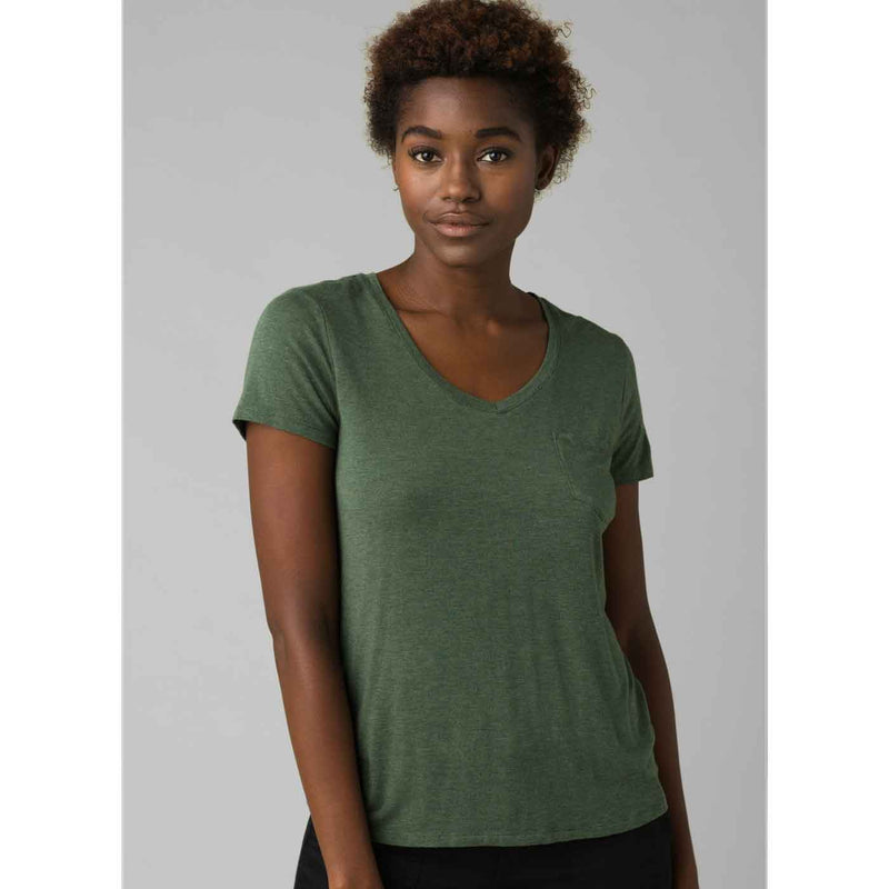 Load image into Gallery viewer, prana foundation v neck canopy heather
