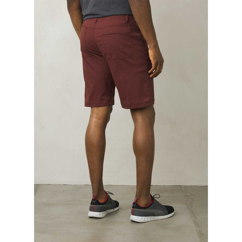 Load image into Gallery viewer, prana stretch zion short mens raisin back
