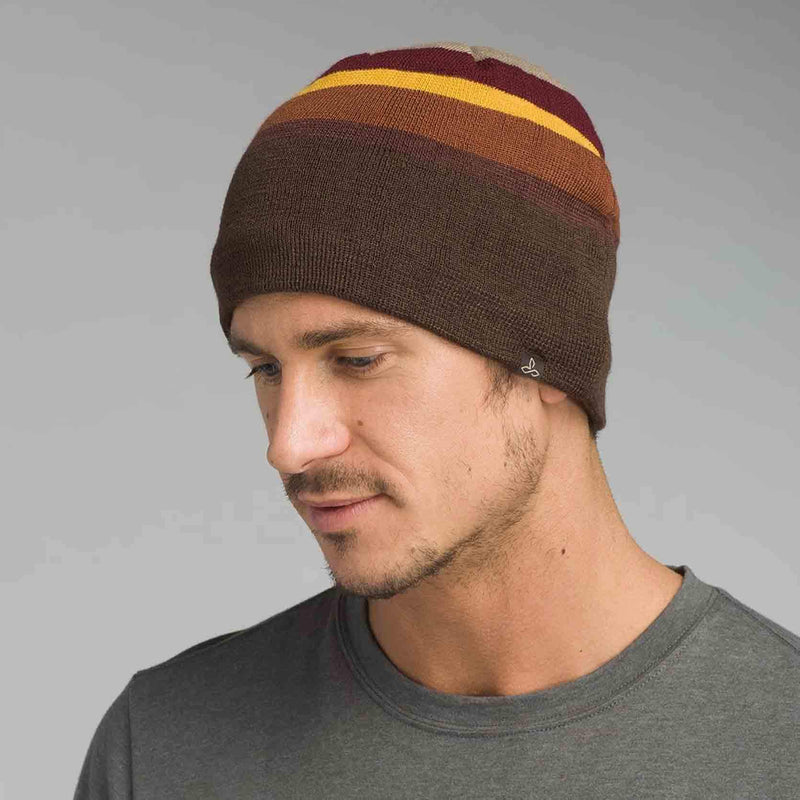 Load image into Gallery viewer, prana theo beanie scortched brown
