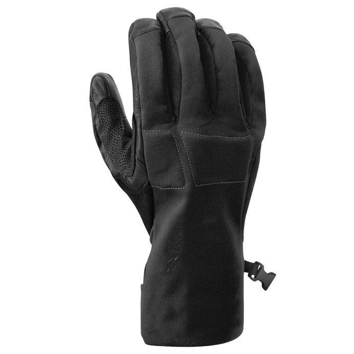 rab axis glove goretex infinium windstopper black