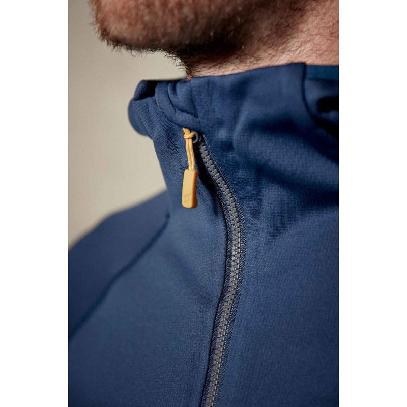 Load image into Gallery viewer, rab superflux hooded fleece neck detail
