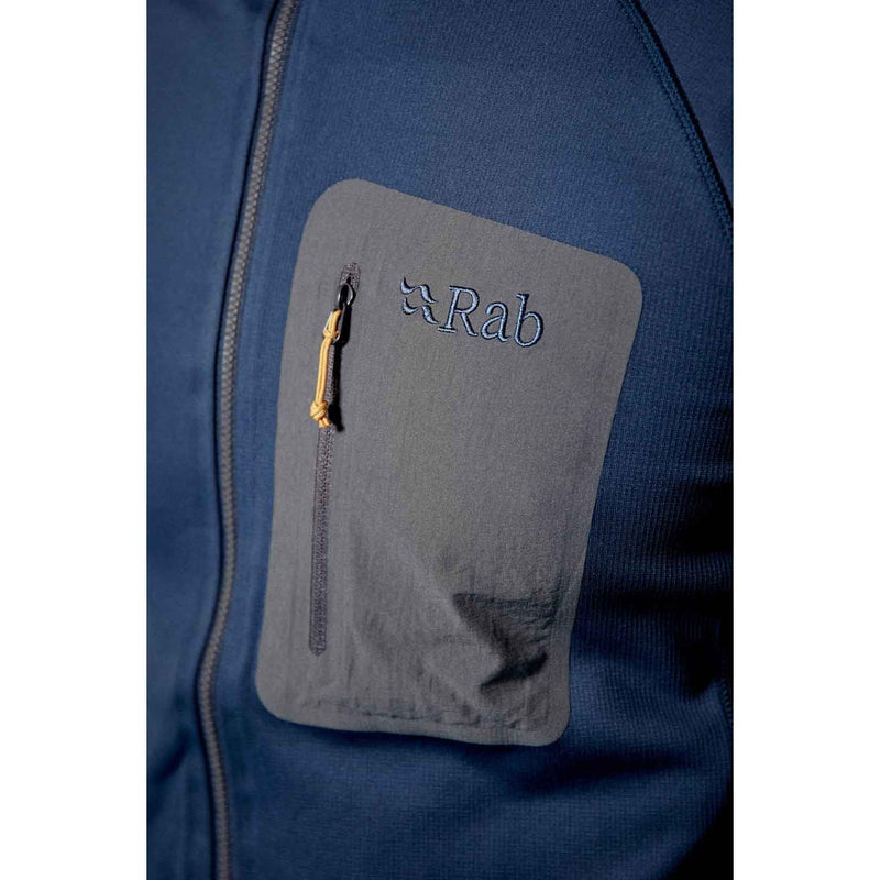 Load image into Gallery viewer, rab superflux hooded fleece welded front pocket
