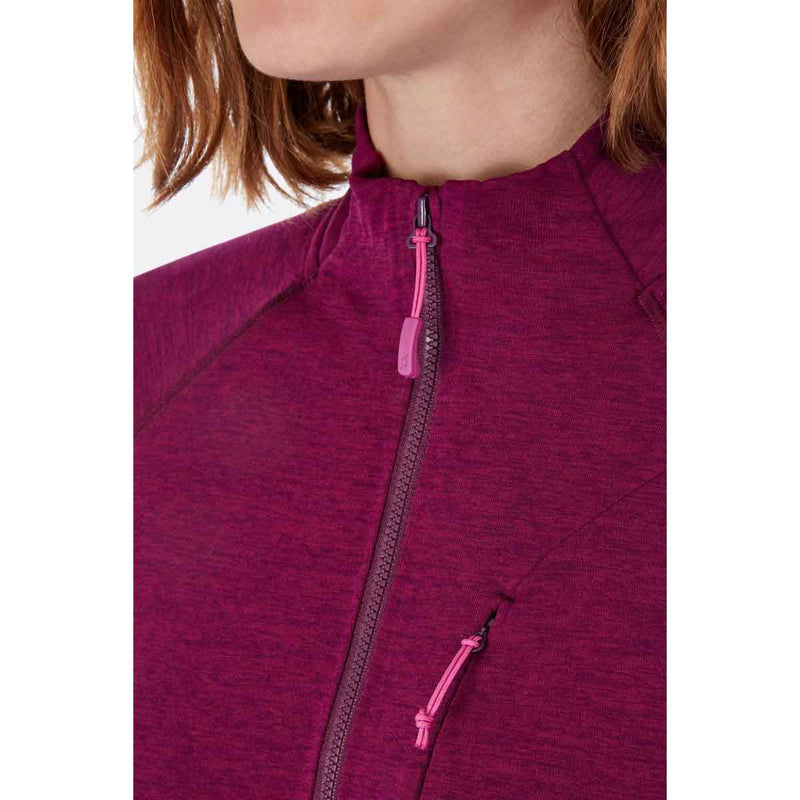 Load image into Gallery viewer, rab womens nexus pull on fleece berry 3

