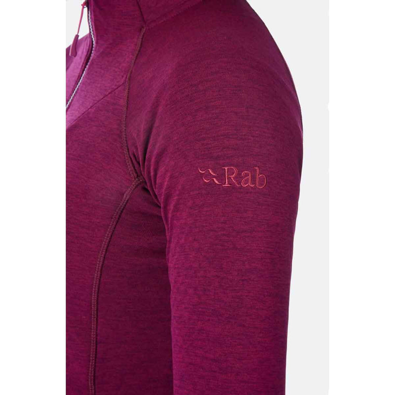 Load image into Gallery viewer, rab womens nexus pull on fleece berry 4
