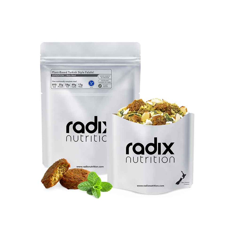 Load image into Gallery viewer, radix nutrition freeze dried food expedition 800 turkish style falafel 1
