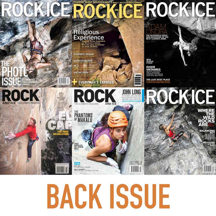 rock and ice magazine back issue product