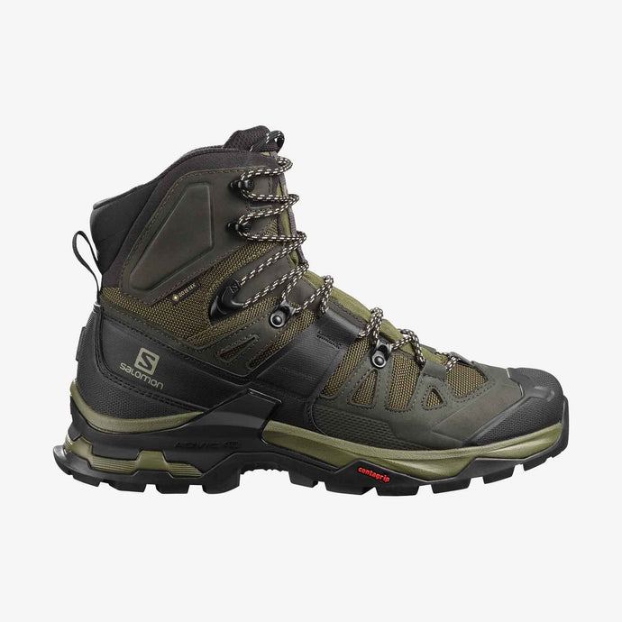 salomon mens quest 4 gtx hiking boots olive night peat safari 1