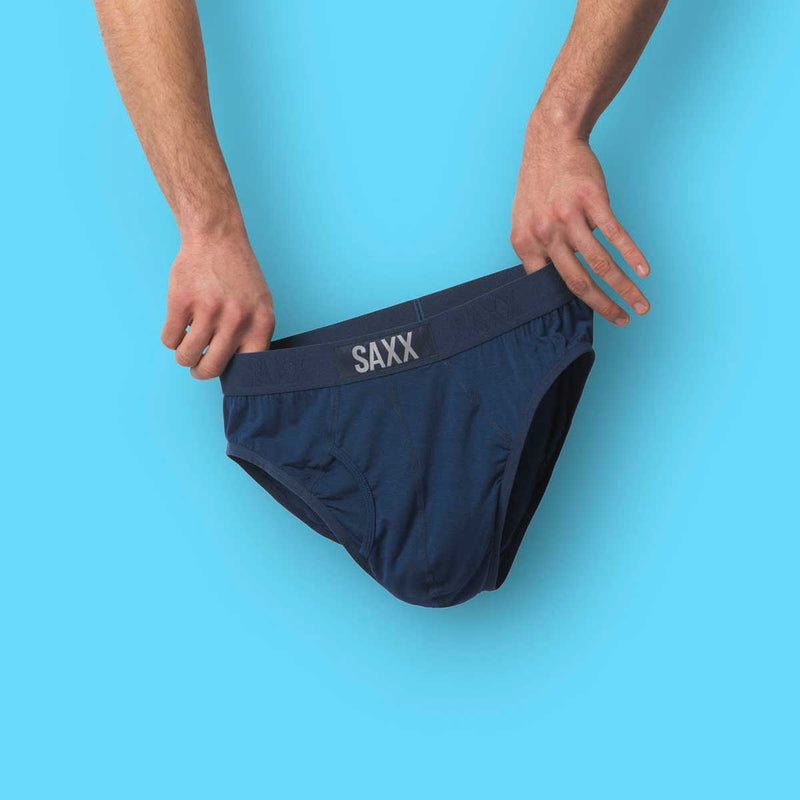 Load image into Gallery viewer, saxx underwear ultra brief fly navy 1
