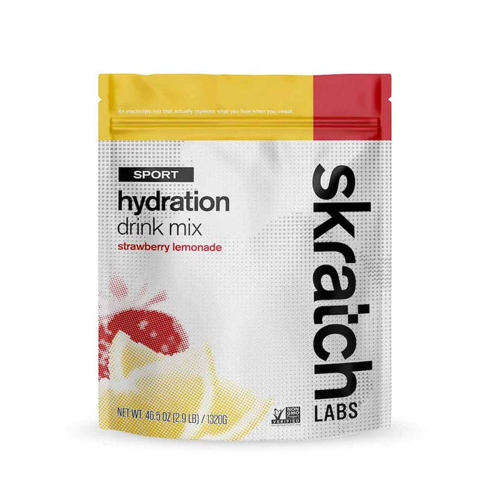 Sport Hydration Drink Mix, Strawberry Lemonade, 60 Serving Resealable Pouch