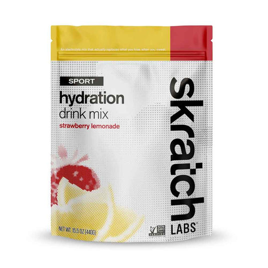 Sport Hydration Drink Mix, Strawberry Lemonade, 20-Serving Resealable Pouch