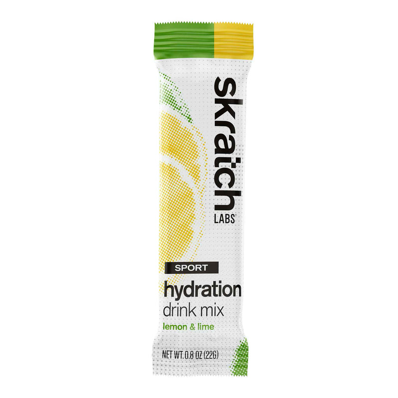 Load image into Gallery viewer, skratch labs sport hydration drink mix single serve lemon and lime
