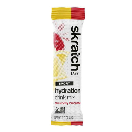 Sport Hydration Drink Mix, Strawberry Lemonade, Single Serving