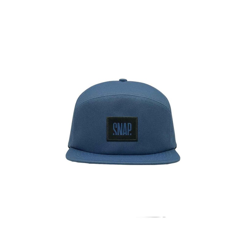 Load image into Gallery viewer, snap climbing hybrid cap steel blue 1

