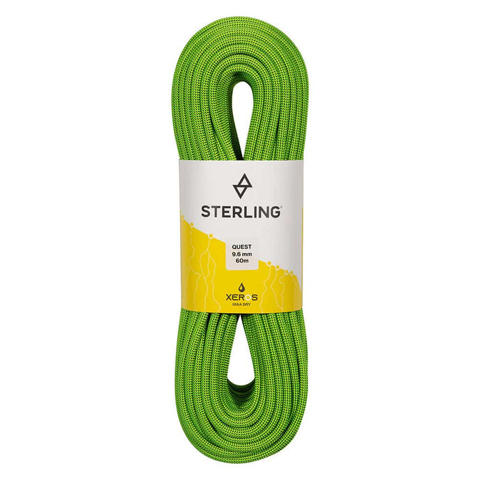 sterling quest XEROS 9 6mm climbing rope green 