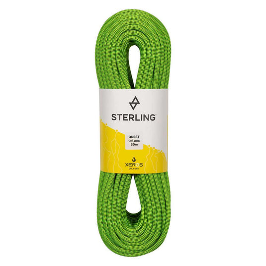 sterling quest XEROS 9 6mm climbing rope green 