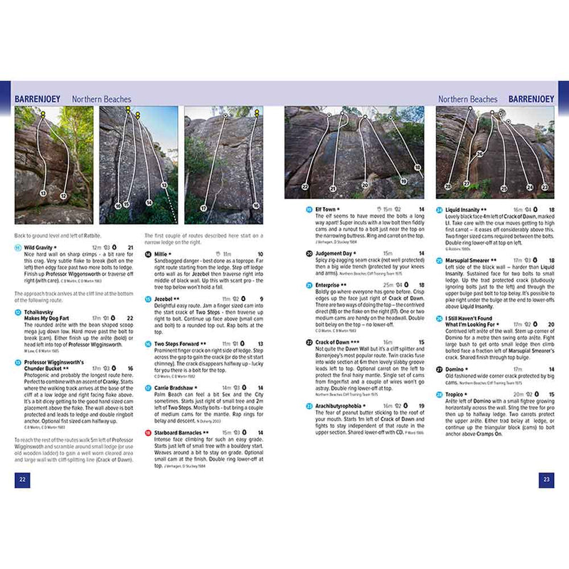 Load image into Gallery viewer, sydney climbing guide book 1st edition onsight photography simon carter 4
