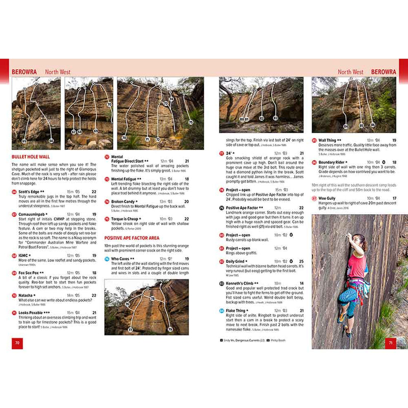 Load image into Gallery viewer, sydney climbing guide book 1st edition onsight photography simon carter 9
